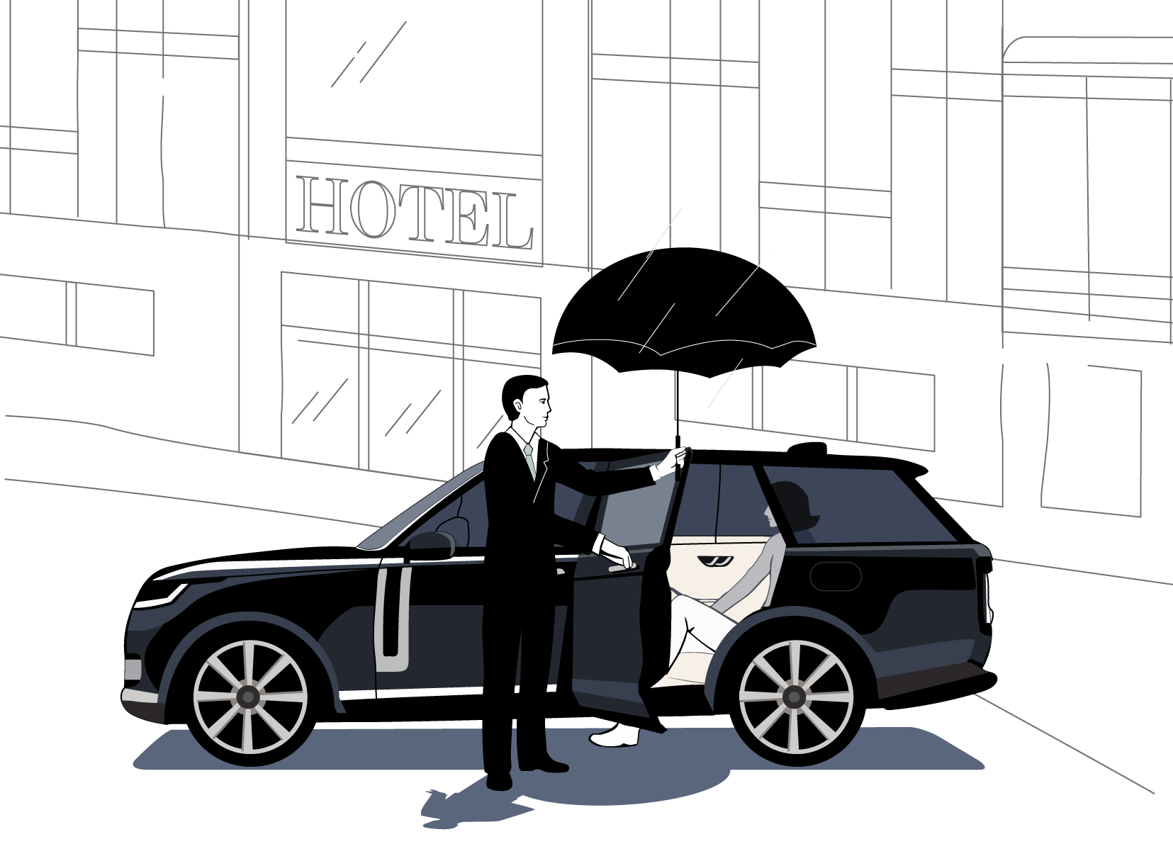 Book Chauffeur and book hotel with us