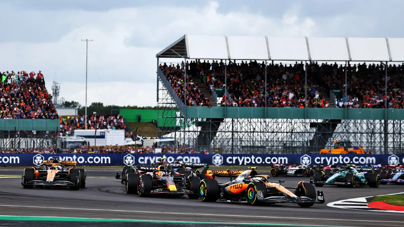 Luxury chauffeur-driven car at the British Grand Prix, Silverstone